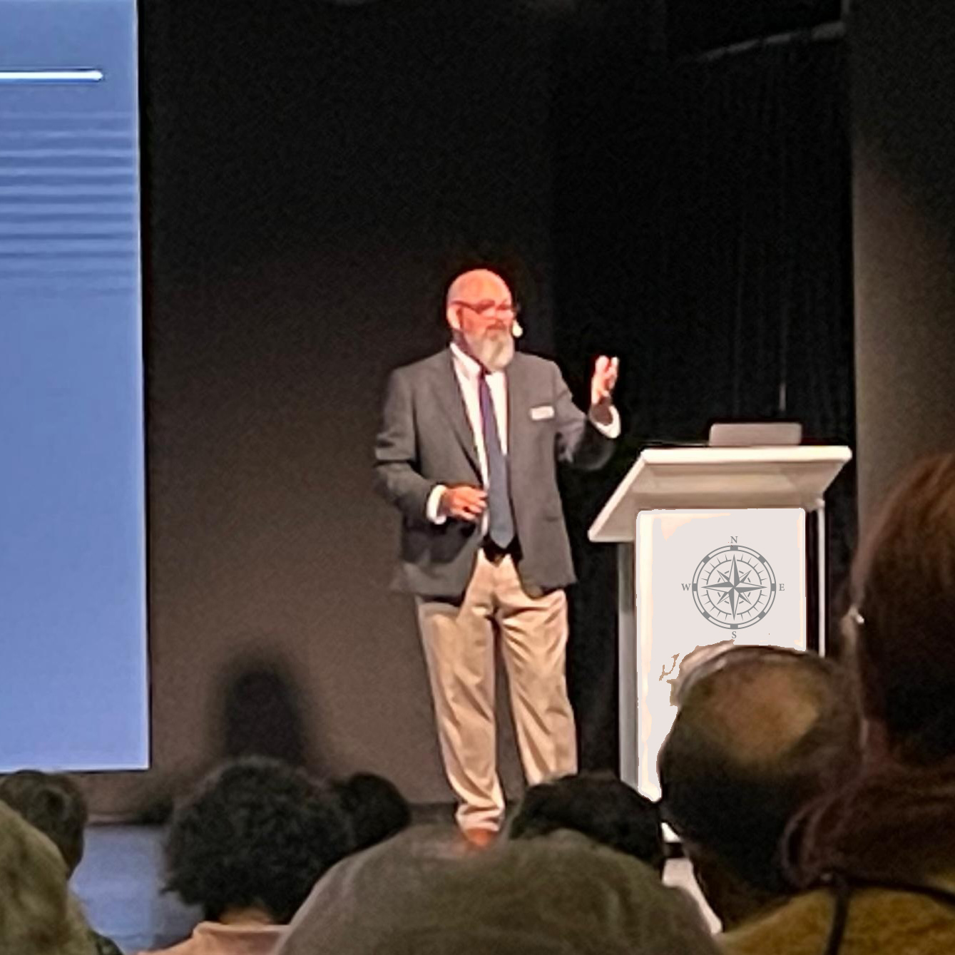 Steve Babbitt with Bees